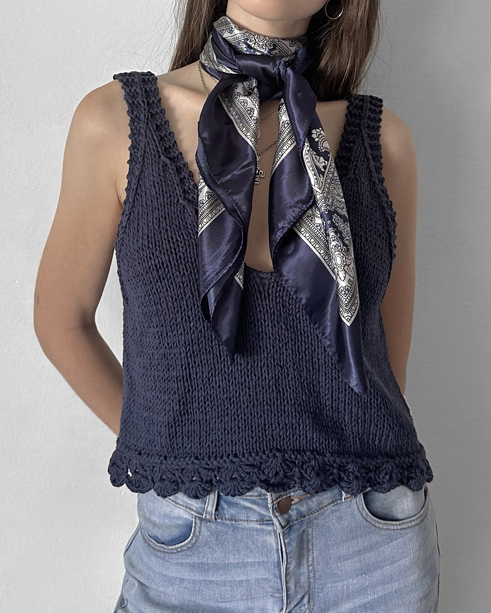 Blue One Top